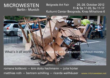 microwesten @ belgrade art fair
